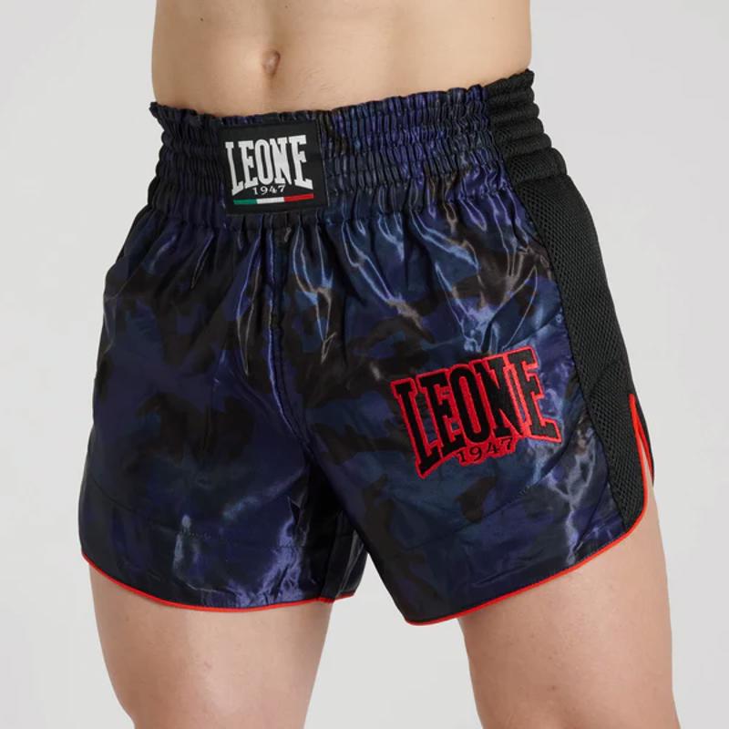 Leone CAMO thai/kick FIGHT SHORTS-blue